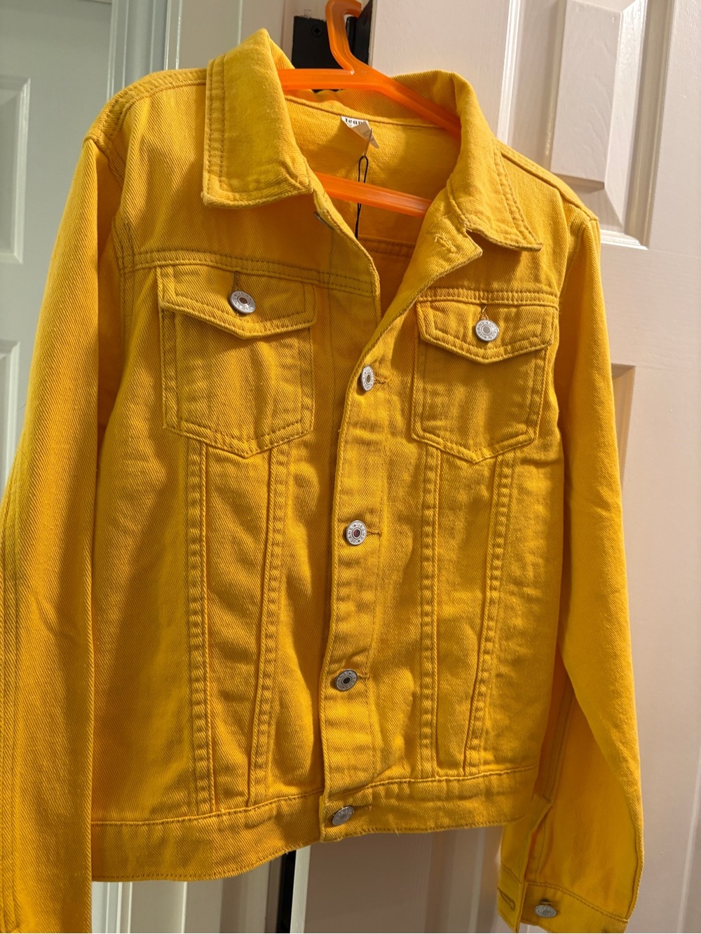 Yellow Denim Jacket - NWT